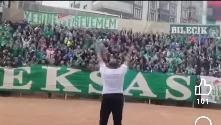 Bursa Spor Taraftarları,Kırşehir'in Amigosu ile Coştu! "Bir Baba Hindi" Tezahüratı Şehirde Yankılandı!