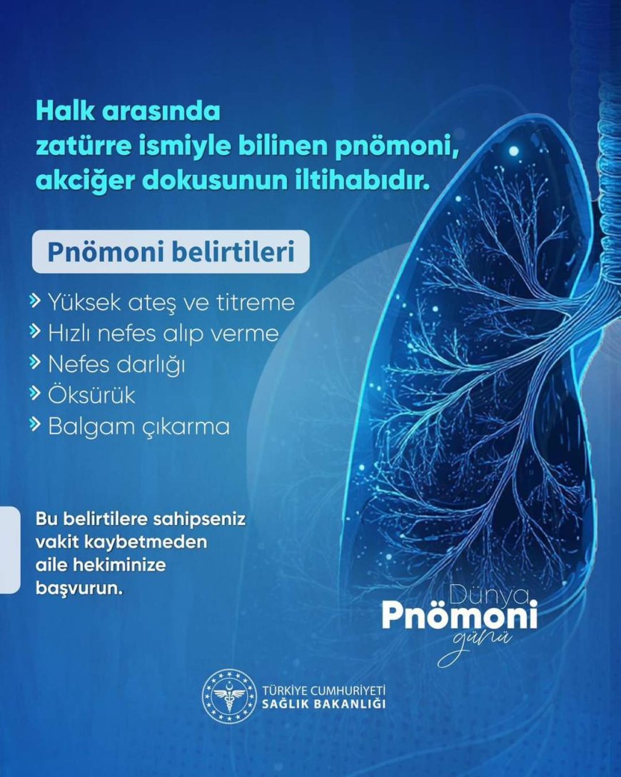 "Pnömoniye Dikkat: Akciğer Sağlığınızı Korumak İçin Erken Belirtilere Kulak Verin."