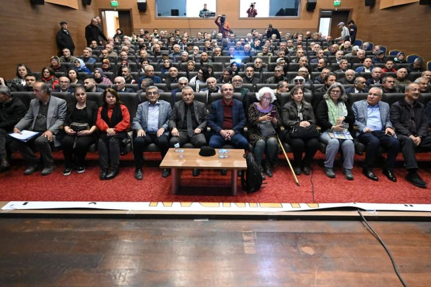Kırşehir'de, "Altın Madenine Hayır Çalıştayı", Büyük İlgi Gördü: Destansı Bir Katılımla Tarihe Geçti!