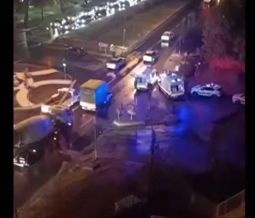 Kırşehir Şehitlik Kavşağı'nda Trafik Kazası: Yaralılar ve Yoğun Trafik