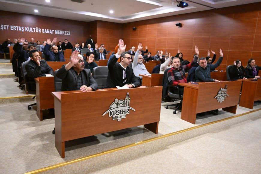 Kırşehir Belediyesi Kasım Ayı Olağan Meclis Toplantısı 2. Birleşimi Gerçekleştirildi.
