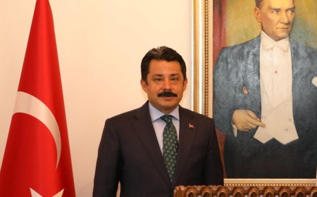 Vali Sayın Murat Sefa Demiryürek'in,“Atatürk’ün İlimize Gelişinin 105. Yıldönümü” Mesajı