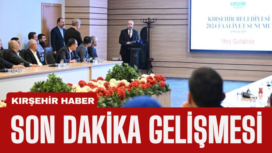 Kırşehir Belediye Başkanı Selahattin Ekicioğlu'ndan Kırşehir'e Büyük Müjde: 4 Yeni Proje Hayata Geçiyor.