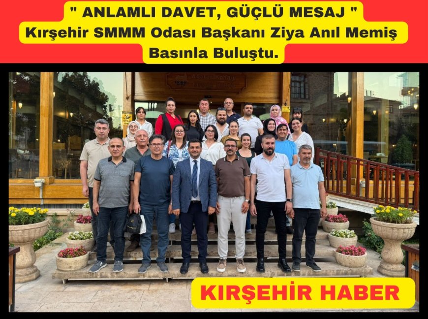 Ziya Anıl Memiş’ten Basına Anlamlı Davet: Güçlü Mesaj, Güçlü İletişim