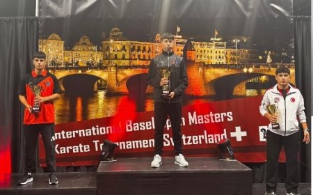 Karslı Genç Karateci, İsviçre'den Gümüş Madalya Aldı