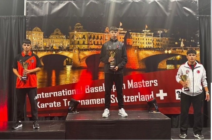 Karslı Genç Karateci, İsviçre'den Gümüş Madalya Aldı